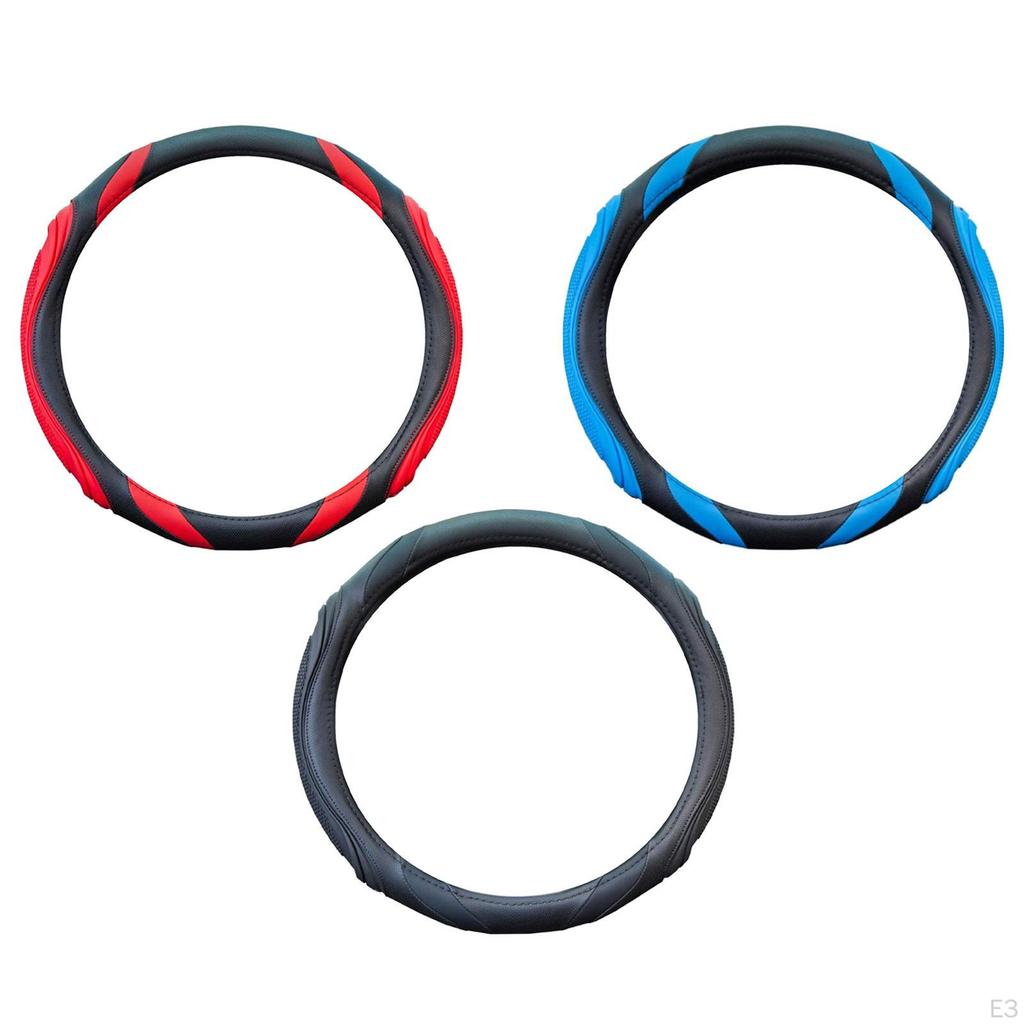 Auto Car Steering Wheel Cover Interior Accessories Universal Easily Install for Spring Summer Autumn