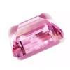 Natürlicher Brasilianischer Rosa Topas 100+ Karat Smaragdschliff Zertifizierter Schöner Edelstein