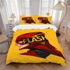 3pcs The Flash, Superhero Cover Set,Soft Comfortable Duvet Cover,Guest Room (1*Duvet Cover + 2*Pillowcases, Without Core) Yy251024041
