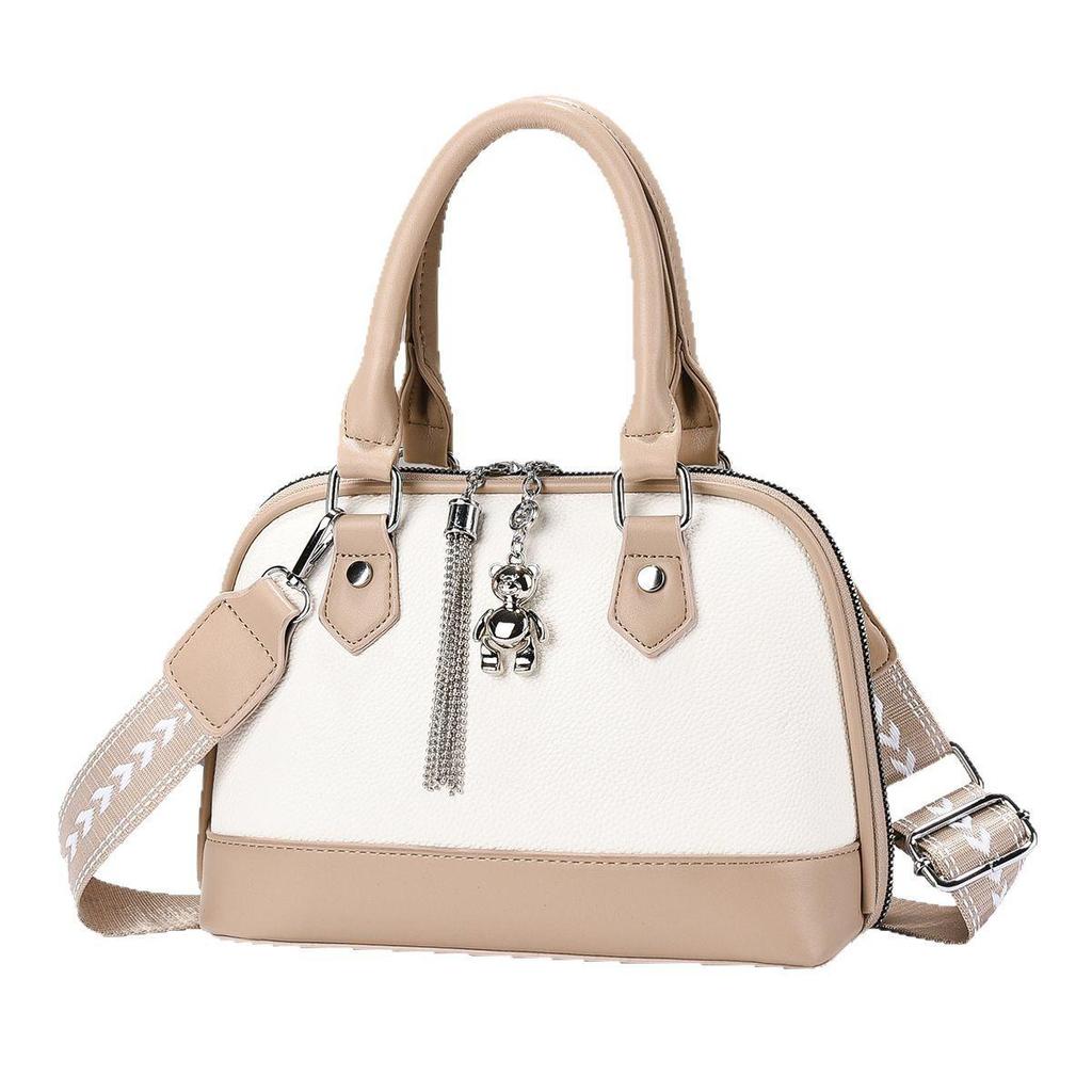 Women's Retro Print Crossbody Tote - European & American Fashion Versatile Shoulder Bag