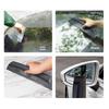 Soft Silicone Squeegee Non-Scratch Handy Car Wrap Tool Window Wiper Drying Blade Film Scraper Accessory for Cleaning