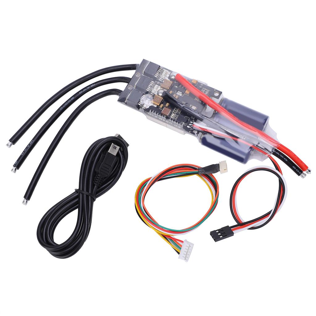 Electronic Speed Control Single Drive V4 Mini FSESC4.12 50A High Current ESC with Aluminum Anodized