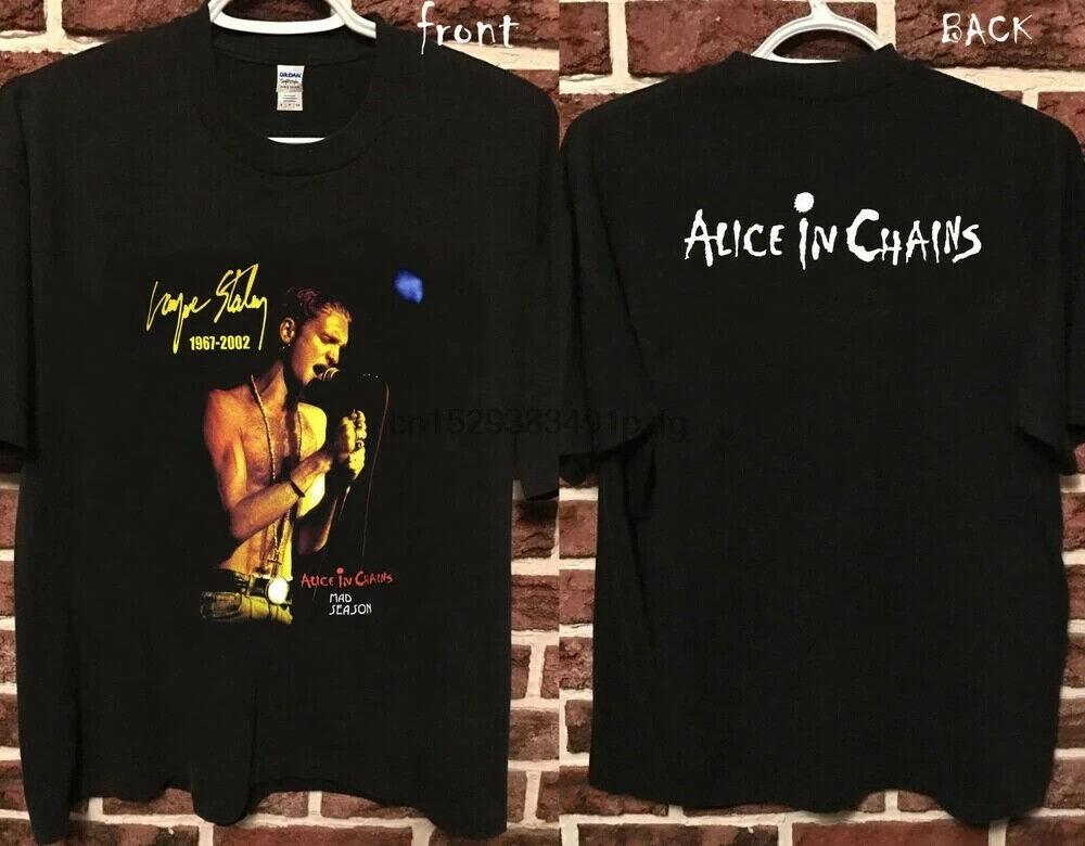 

Vintage Layne Staley Alice In Chains t shirt usa 2002 size S-3XL Unisex T-Shirt M