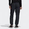 Adidas Originals Checkered Knit Sports Pants Men Bottoms Black GD9347