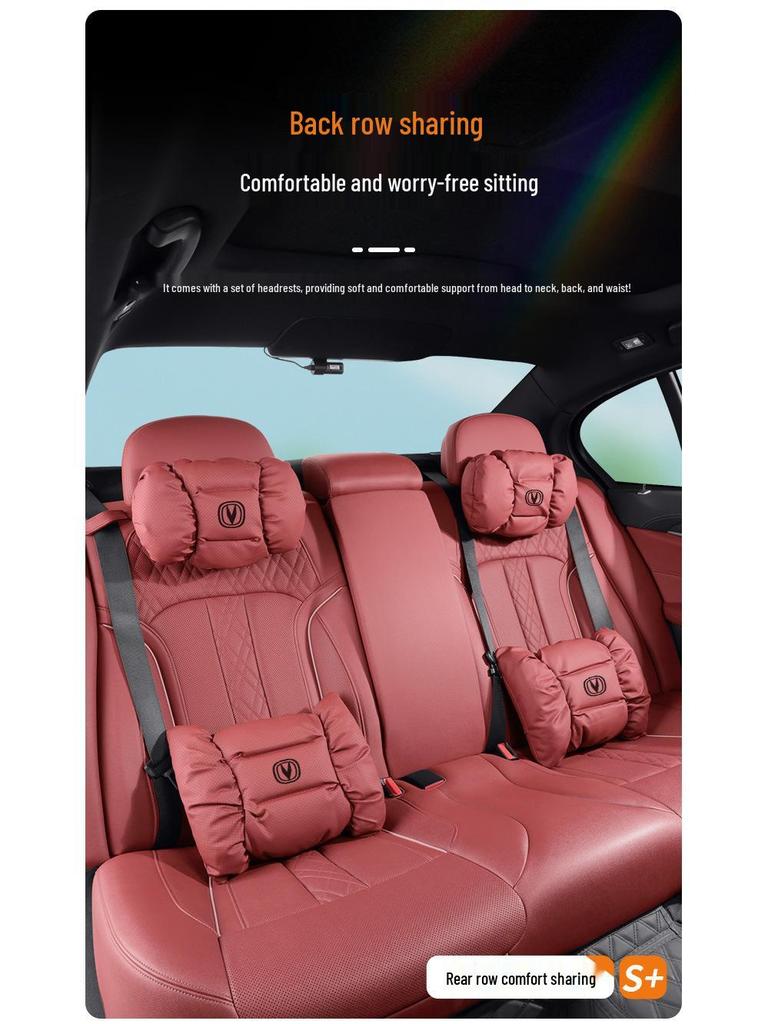 Changan CS75PLUS Gen 4 Neck and Lumbar Support Pillow - White