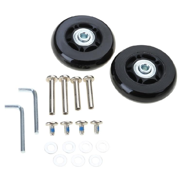 Suitcase Roller Casters Heavy Duty Wheel SilentWheel Flexible Swivel Wheel