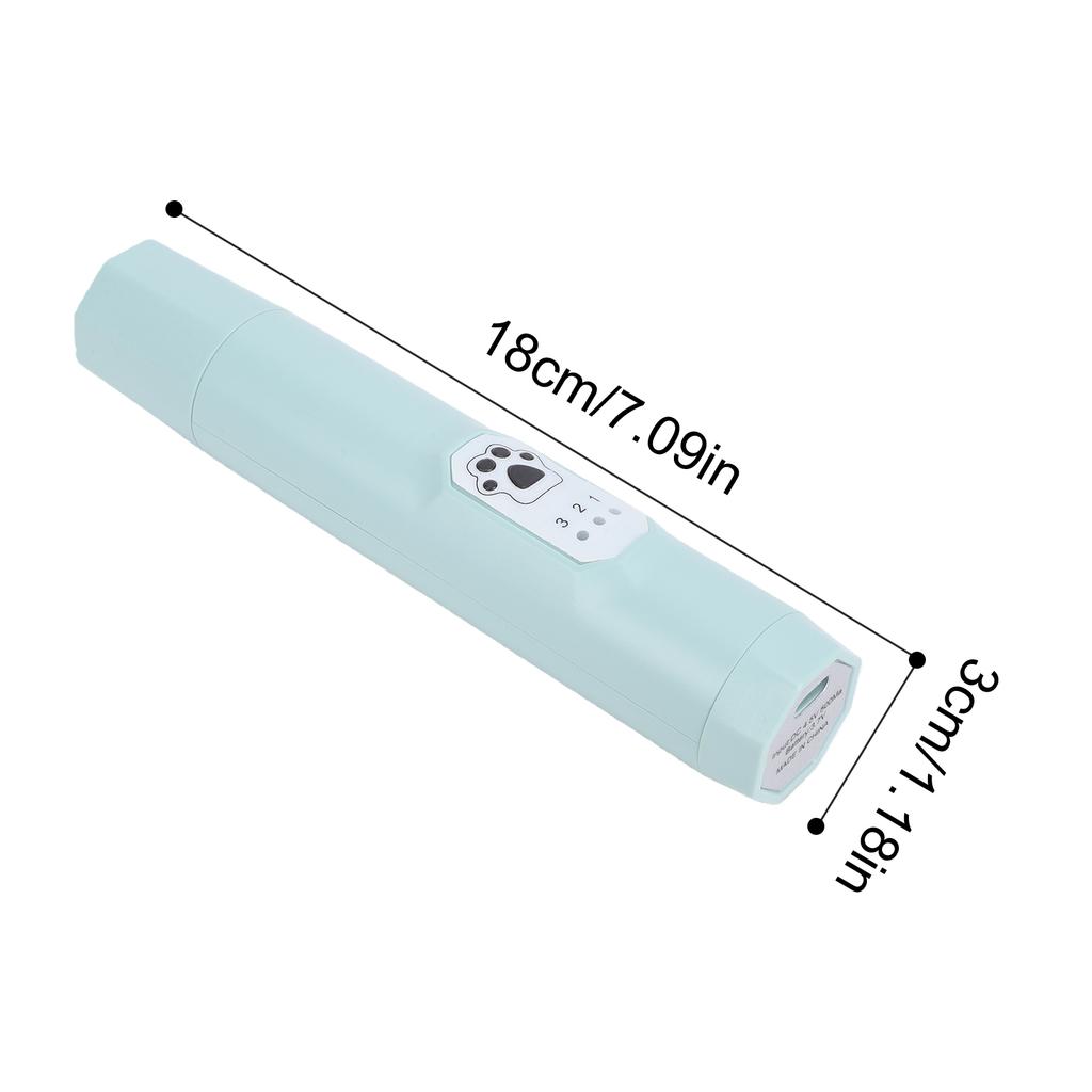Pet Nail Grinder Electric Dog Nail File 3 Speeds Trimmer Rechargeable Battery Low Noise Emery Bit Grooming Tool for