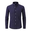 Camisa Elástica para Hombre Camisa de Manga Larga para Hombre Top para Hombre Delgado Color Pulgada Camisa