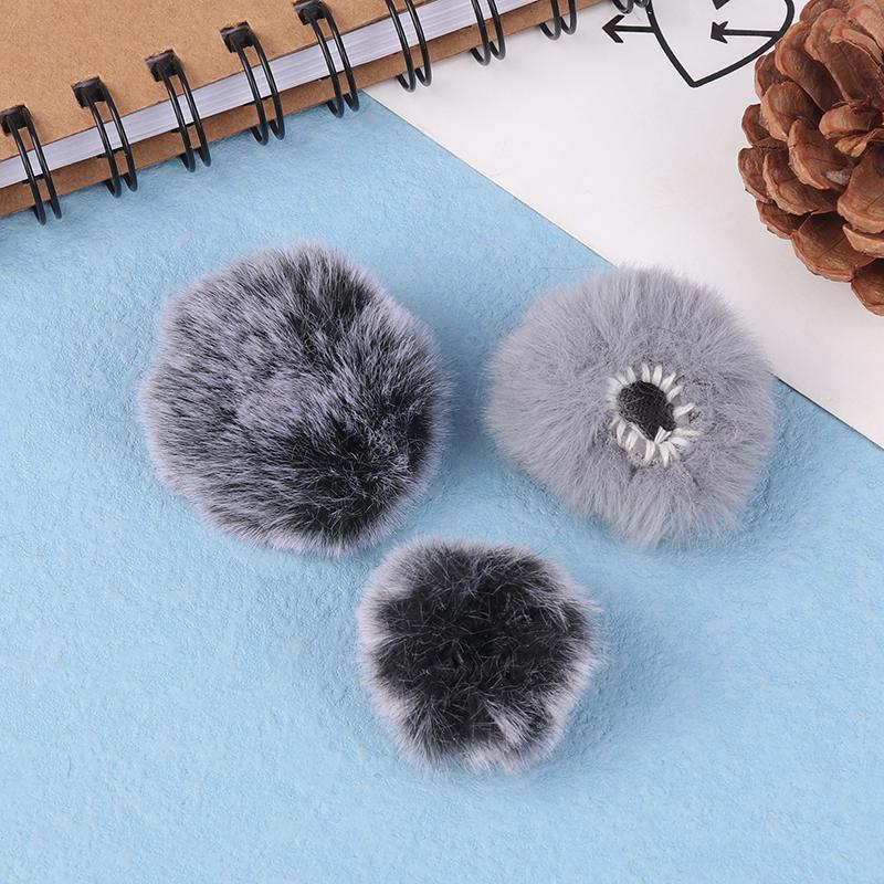 1Pc Universal Furry Microphone Wind Protector Mini Size Furry Windscreen Microphone Windscreen Protective Case Accessories