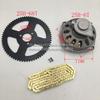 Mini Moto 47cc 49cc Antriebssystem 25H ODER T8F Kette Mit Getriebe Und Hinterradritzel Passend Für Mini Moto Pocket Bike