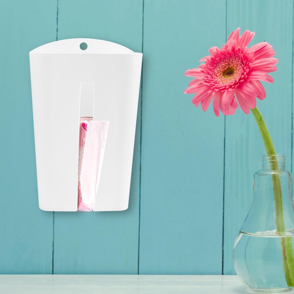 Wall Mounted Garbage Trash Bag Storage Holder Tissue Dispenser Container Organizer Kitchen