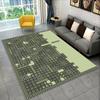 3D Retro Game Tetris Gamer Cartoon Area Rug,Carpet for Home Living Room Bedroom Sofa Doormat Decor,kid play Non-slip Floor Mat