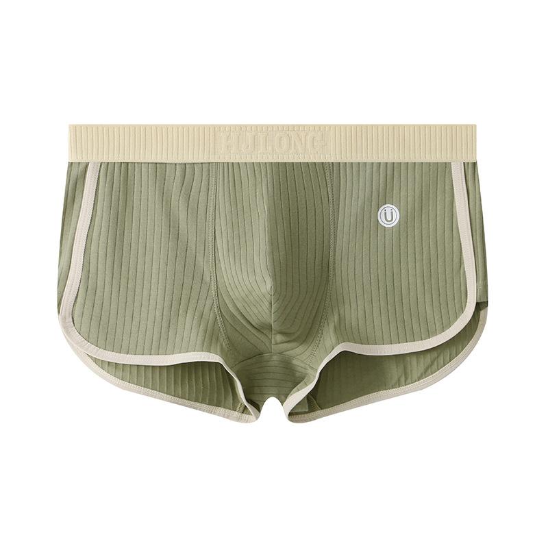 Men's Underwear, Boys' Cotton Boxer Shorts, Men's Sports Breathable Youth Boxer Shorts