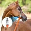 2 Pieces Long-Lasting Horse Tie-down Strap Reinforced Nylon with