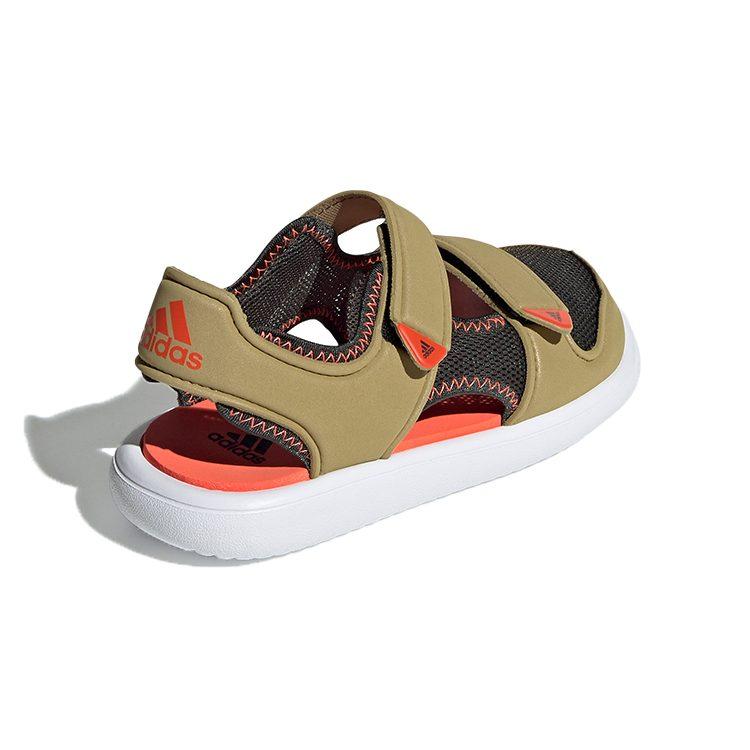 Adidas Comfort Sandal BP Comfortable And Trendy Children's Sandals Army Green Children Aged 3 7 Years Old FY6038