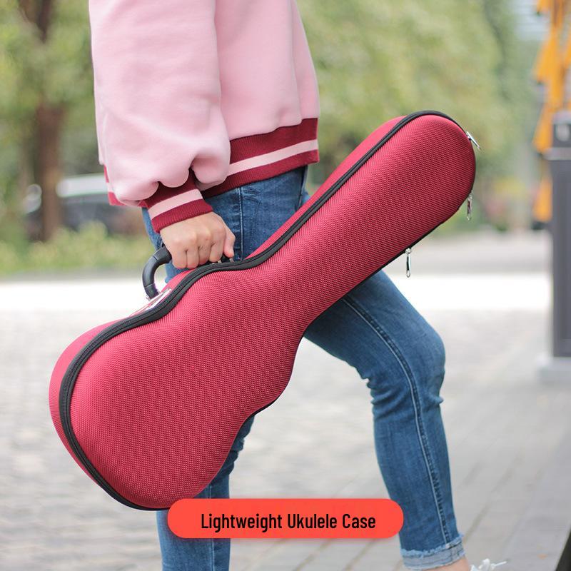 21", 23", 26" Reinforced Ukulele Case - Double Shoulder Backpack