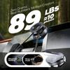 Vacuum Magnetic Car Phone Holder, Strong Suction Cup Mount with Secure Lock