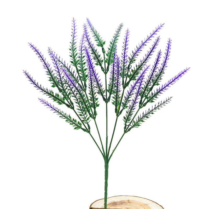 Lavender Flower Artificial Bouquet For Home Decor And Wedding Arrangements