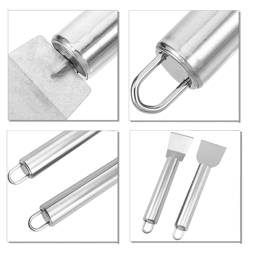 2 Stück Multifunktionaler Küchenreinigungsschaber Schwerlast-Klebstoffschaber Schneeschaufel Bodenreinigung