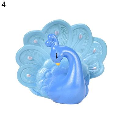 Simulation Peacock Micro Ornaments Resin Landscape DIY Bonsai Animal Crafts