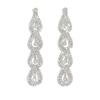 Ladies' fashionable water droplet earrings and jewelry are suitable for dates, parties, festivals, and gifts