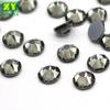 16 Cut Faces Gray Diamond Color Quality Glass Hot Fix Flat Back Rhinestone for Nail Art Bags Garments Decoration