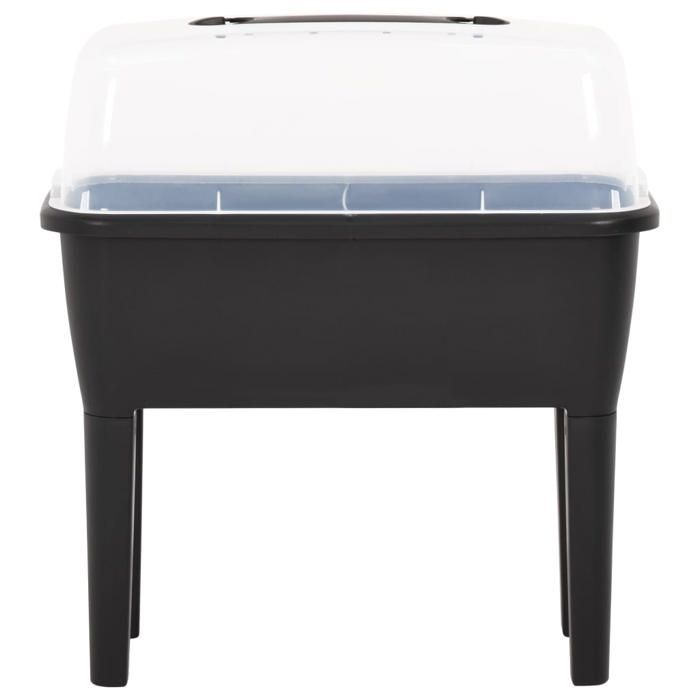 VidaXL Parterre surélevé 77x38,7x82 cm PP