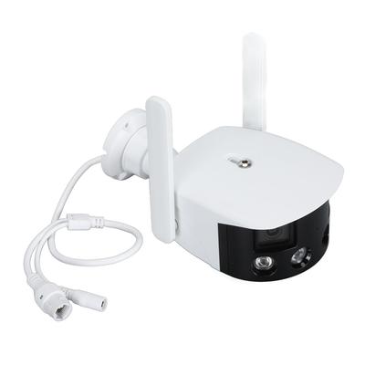 Kamera bezpieczeństwa z podwójnym obiektywem, bezprzewodowa, WiFi, przewodowa, tryb podwójny, 2MP HD, dwukierunkowy domofon, 180 stopni szerokości