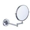 Folding Double-Sided Vanity Mirror for Bathroom and Hotel Use