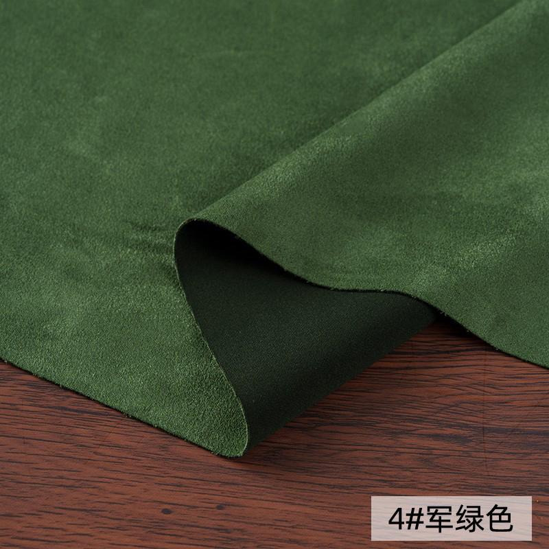 Suede Knitted Air Layer Fabric Brushed Elasticity High Quality Soft Smooth Delicate for Sewing Clothes 860g/m