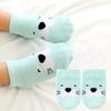 Cotton Toddler Baby Boys Girls Socks Non Slip Cartoon Animal 3D Design Casual Kids Floor Socks For Girls Boys 0-3Years