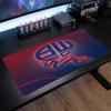 Bolton Wanderers FC Theme Pattern Mouse Pad, Soccer Logo Design XXL Gaming Desk Mat Non-Slip Computer Mouse Pad