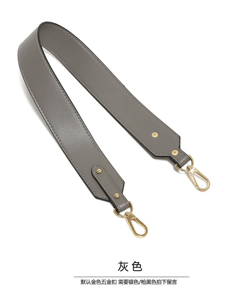 Pure Leather Single Shoulder Armpit Wide Bag With Beeswax Ebony Color Strap Accessories Purchase Solid