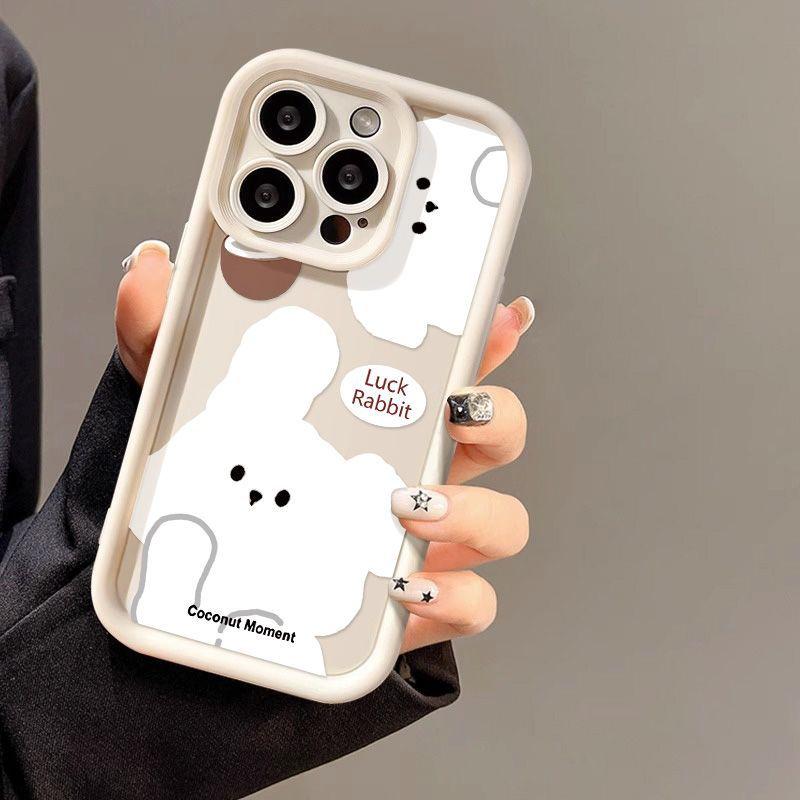 Lucky Bunny for iPhone17PorMax Mobile Phone Case 17 Apple 16 Matte 14/15 High Value 13