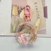 1 Piece Mobile Phone Chain Earphone Charm Backpack Hanging Decoration Cute Colorful 3D Earphones Pendant Keychain Gifts