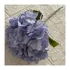 Artificial Silk Hydrangea Flower Lifelike Single Stem For Wedding Home Decor