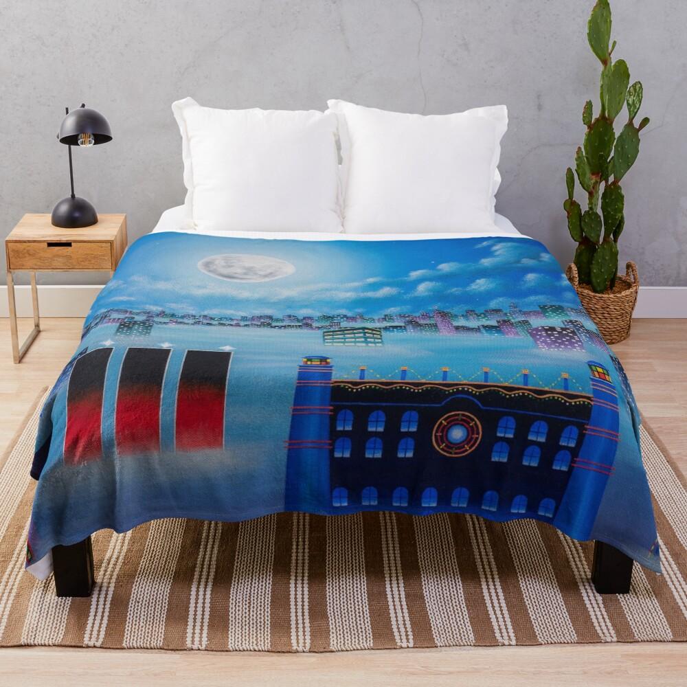 Casino Night Throw Blanket
