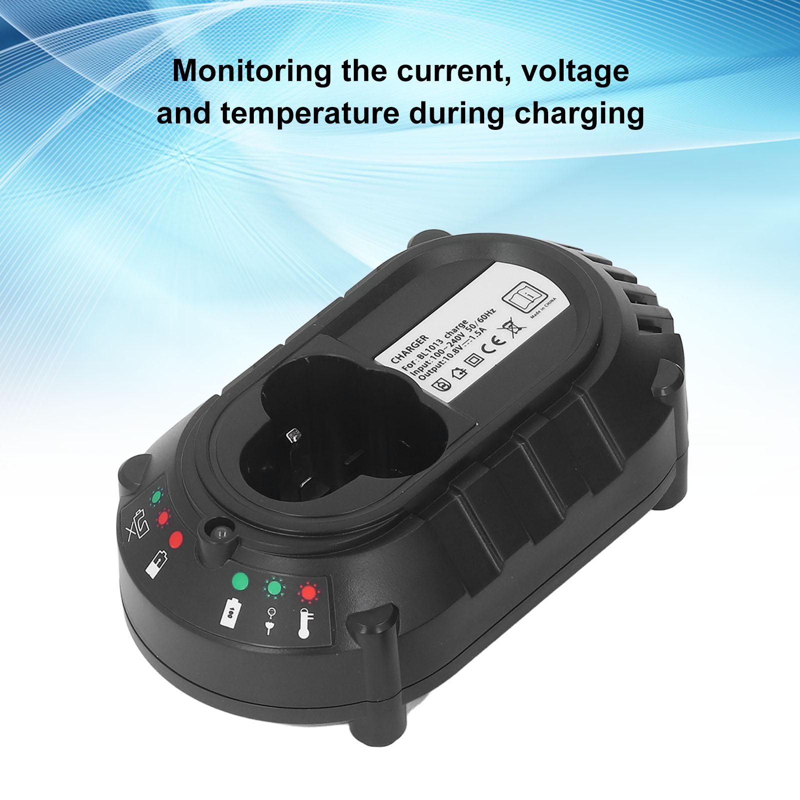 

Household Battery Lithium Battery Power Supply ABS PC for BL1013 and BL1014 Power Tool Battery US