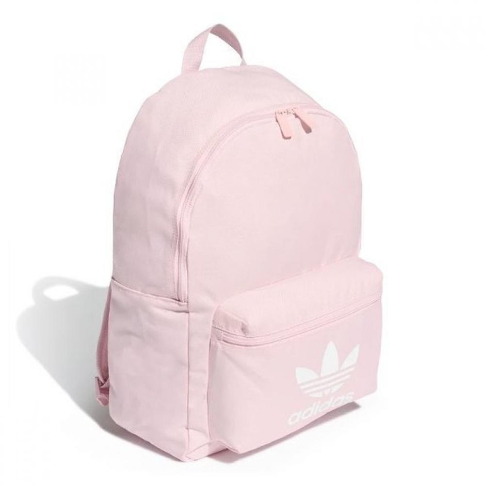

Adidas Original Adicolor Classic Рюкзак Светло-розовый Студенческая сумка FL9652