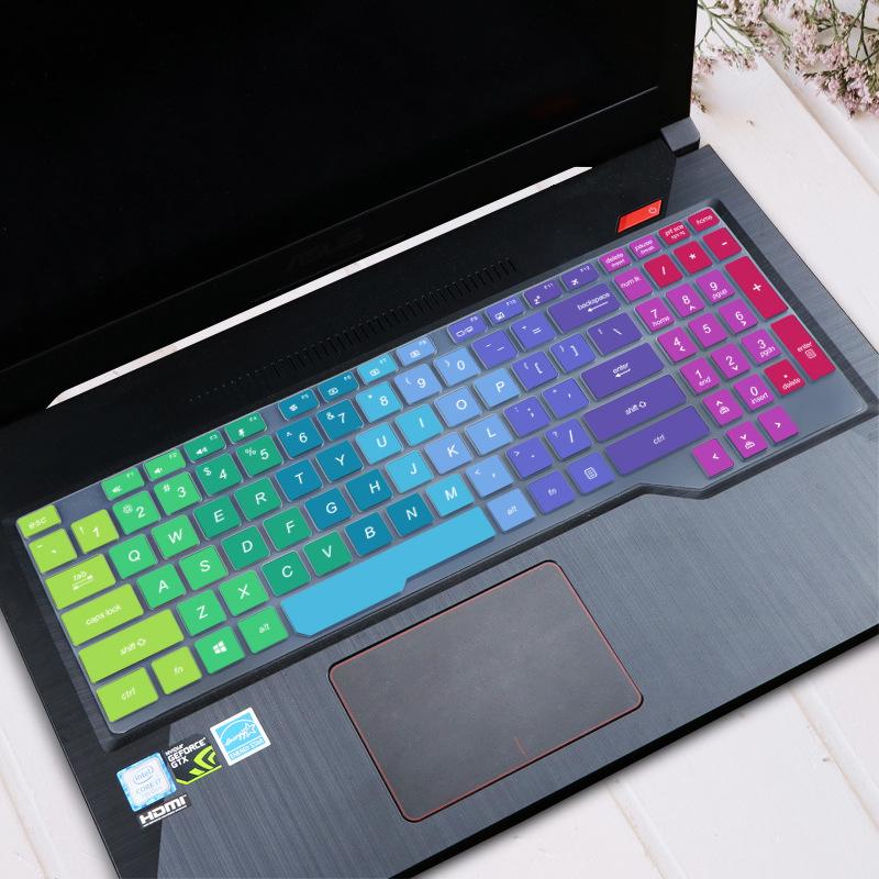 Silikon-Tastaturschutzfolie für ASUS FX63 FX80 15,6 Zoll Tastaturabdeckung für ASUS FX63 FX80 15,6 Zoll