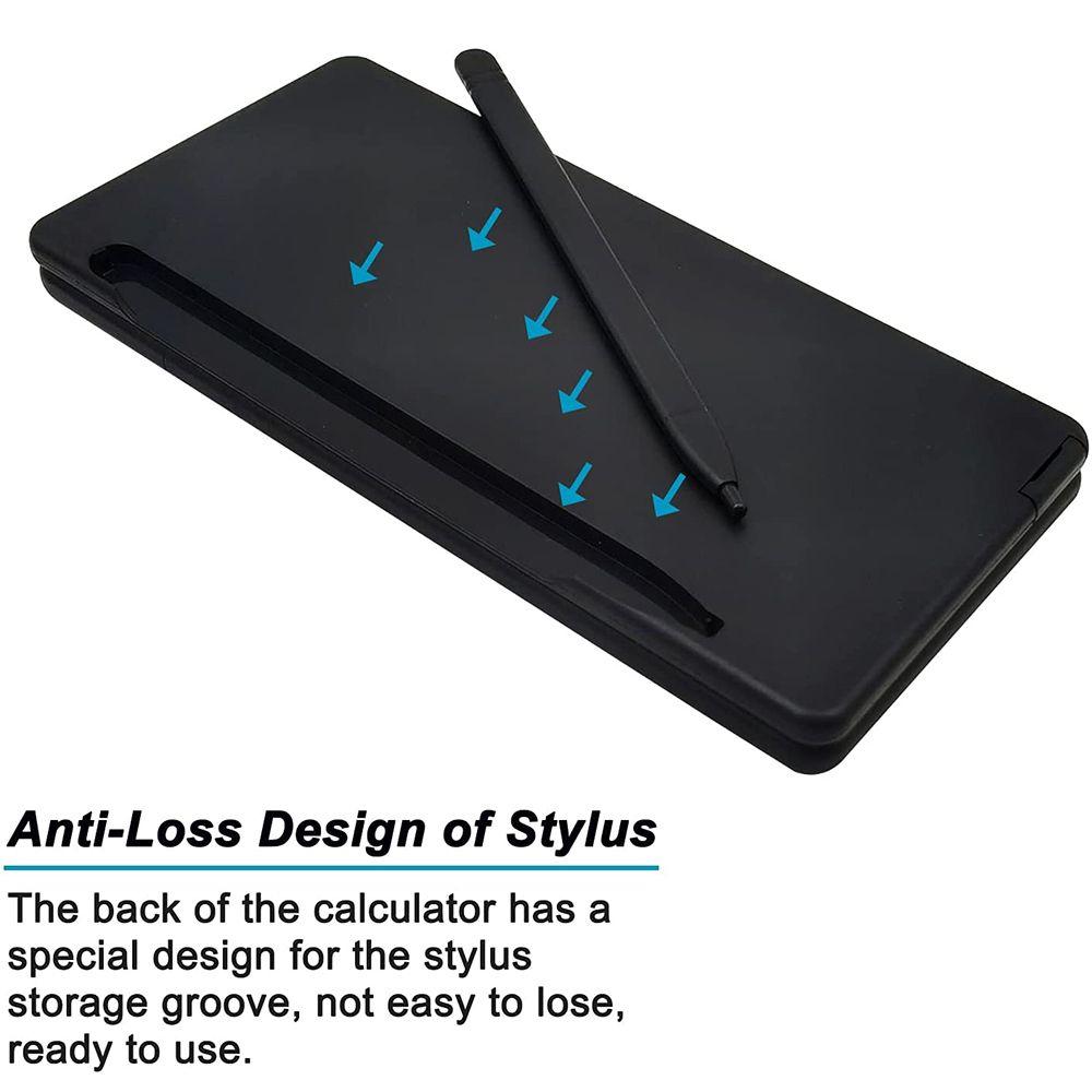 10-Digit Digital Foldable Desk Scientific Calculators with an Erasable Writing Tablet Large Display