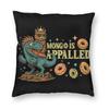 Mongo Is Appalled Pillowcase Printed Polyester Cushion Cover Decorative Dungeon Crawler Carl Throw Pillow Case Cover Home Zipper