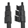 Aluminum Alloy Four-Section Telescopic Extension Pole with Buckle Connection