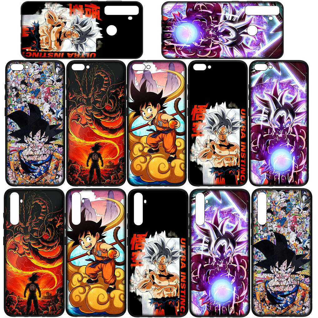 For Motorola Moto Edge 70 60 50 G54 G86 Samsung Galaxy S25 iPhone 17 16 15 Redmi Note 14 13 Pro Max Phone Case Super Dragon Ball Goku DragonBall Cover