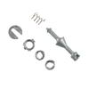 Door Lock Cylinder Barrel Repair Kit Silver Front Left Right Door Lock Repair Kit 51217161429 for BMW Series 1 E81 E87 E88 E82