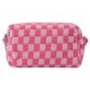 Plaid Cosmetic Bag Internet Celebrity Portable Multi-Functional Skin Care Product Storage Bag Classic Checkerboard Clutch Bag