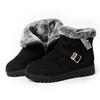 Really Soft Fur Integrated Snow Boots Women's New Autumn and Winter Piled Thick Cotton Shoes Women's Warm Boots