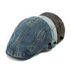 Women's Denim Beret British Vintage Forward Cap Men's Peaked Cap