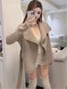 Women's European Chic Tie-Waist Cardigan Sweater - Stylish Autumn/Winter Fashion