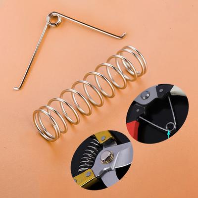10PCS Gardening Scissors Accessories Useful Steel Anti-Rust Pruning Hand Tool Garden Supplies V Shape High Elasticity Quality